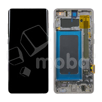 Дисплей для Samsung Galaxy S10+ (G975F) модуль с рамкой Черный - OR Ref. (SP)