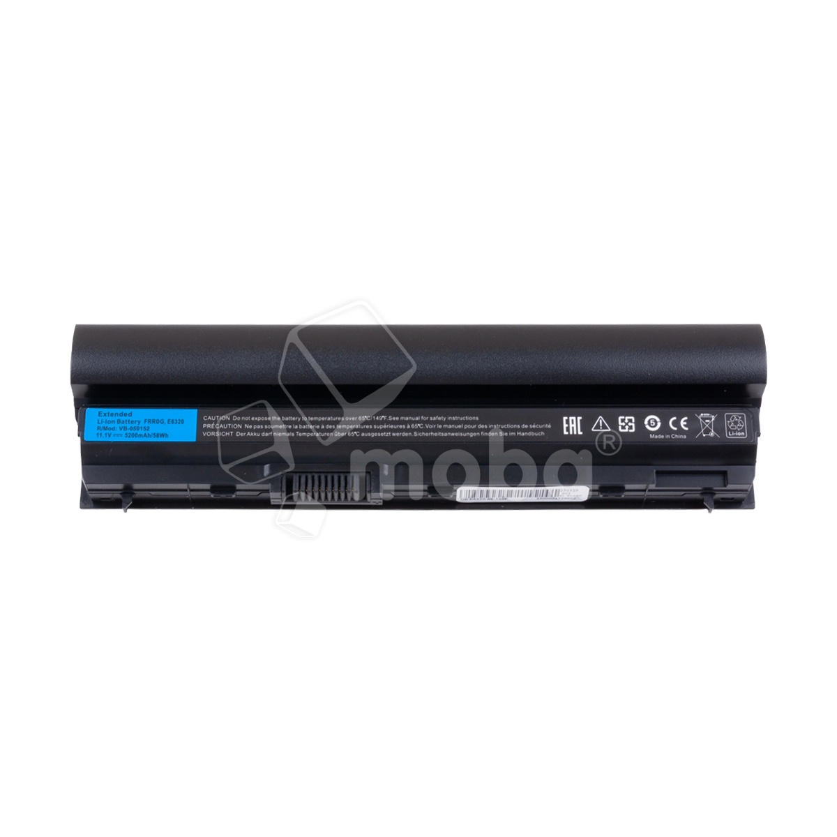 Аккумуляторная батарея для ноутбука Dell Latitude E6120 (K4CP5) 5200 mAh
