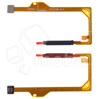 Шлейф для Huawei Honor 10X Lite/P Smart 2021 (DNN-LX9/PPA-LX1) сканер отпечатка пальцев Черный
