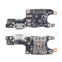 Шлейф для Huawei Honor 70 (FNE-NX9) плата на системный разъем/разъем SIM/микрофон
