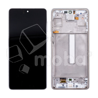 Дисплей для Samsung Galaxy A73 5G (A736B) модуль с рамкой Белый - OR (SP)