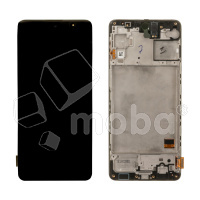 Дисплей для Samsung Galaxy M31s (M317F) модуль с рамкой Черный - OR (SP)