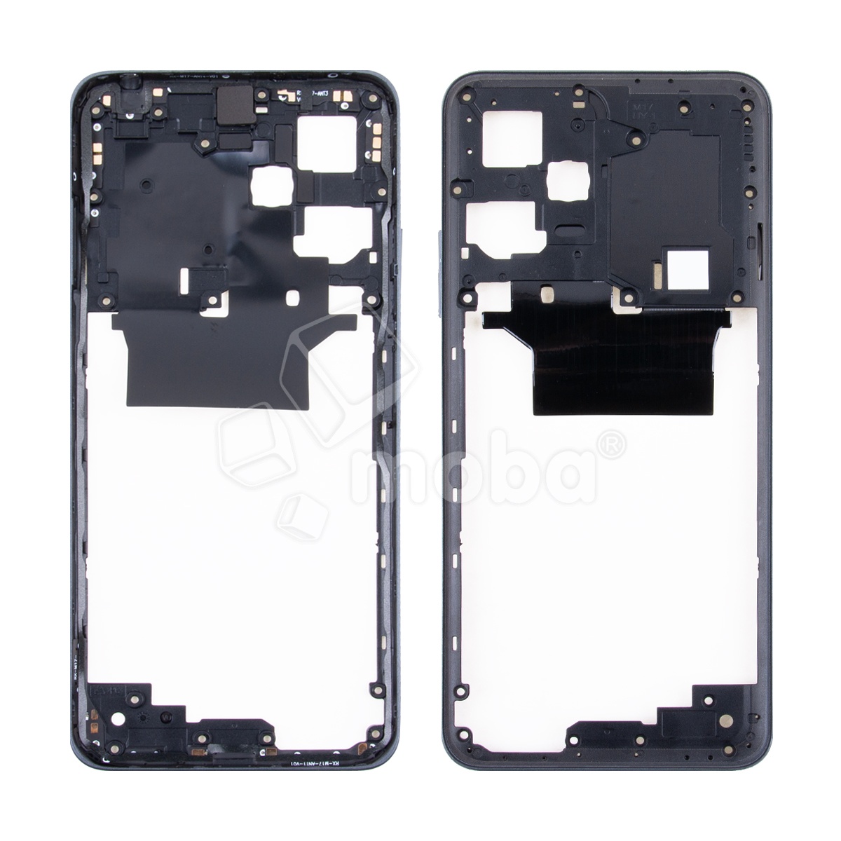 Средняя часть для Xiaomi Poco X5 5G/Redmi Note 12 5G (22111317PG/22111317I) Черный