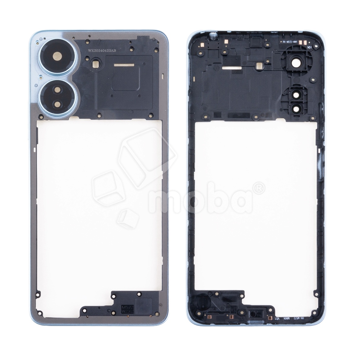 Средняя часть для Xiaomi Redmi 13C 4G (23100RN82L) Голубой