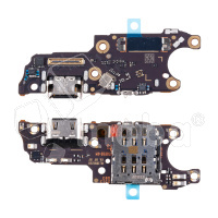 Шлейф для Huawei Nova 14 (TLR-AL00) плата на системный разъем/разъем SIM/микрофон - Премиум