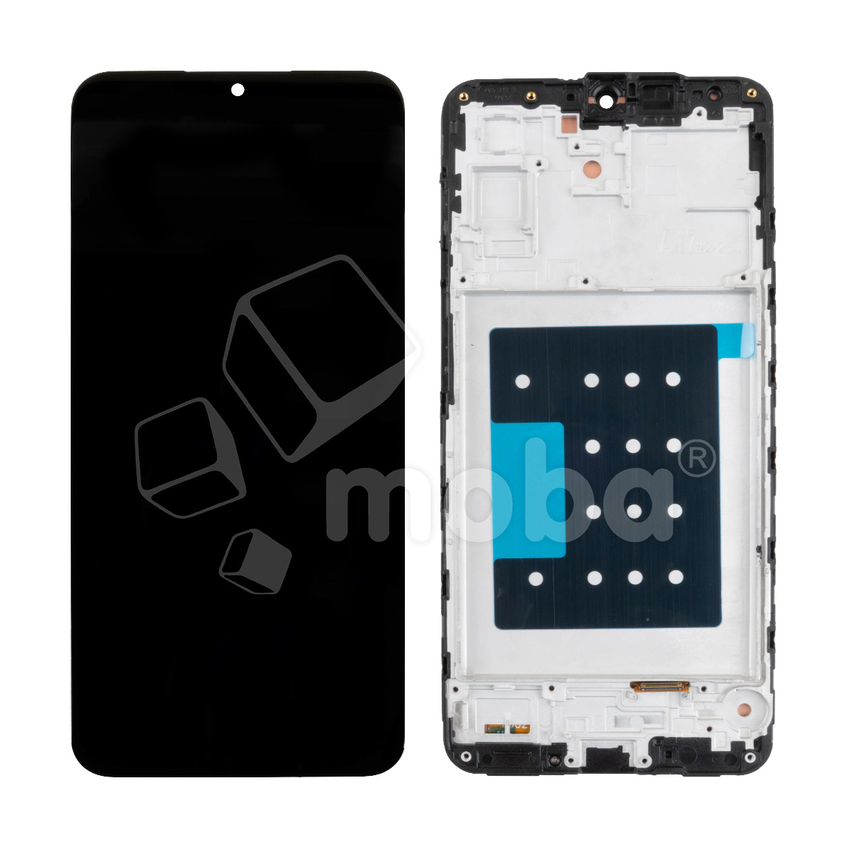 Дисплей для Samsung Galaxy A17 4G (A175F) модуль с рамкой Черный - (In-Cell)