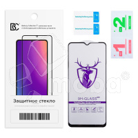 Защитное стекло "Премиум" для OPPO A17/A17k/A18 Черный