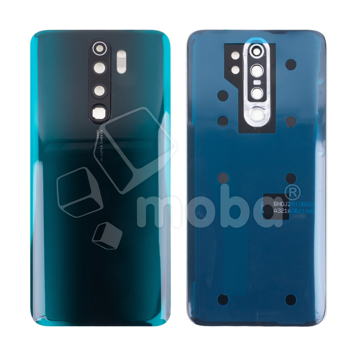Задняя крышка для Xiaomi Redmi Note 8 Pro (M1906G7T) Зеленый - OR