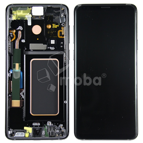 Дисплей для Samsung Galaxy S9+ (G965F) модуль с рамкой Черный - OR (SP)