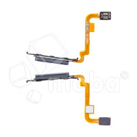 Шлейф для Xiaomi Poco M5s (2207117BPG) сканер отпечатка пальцев Черный