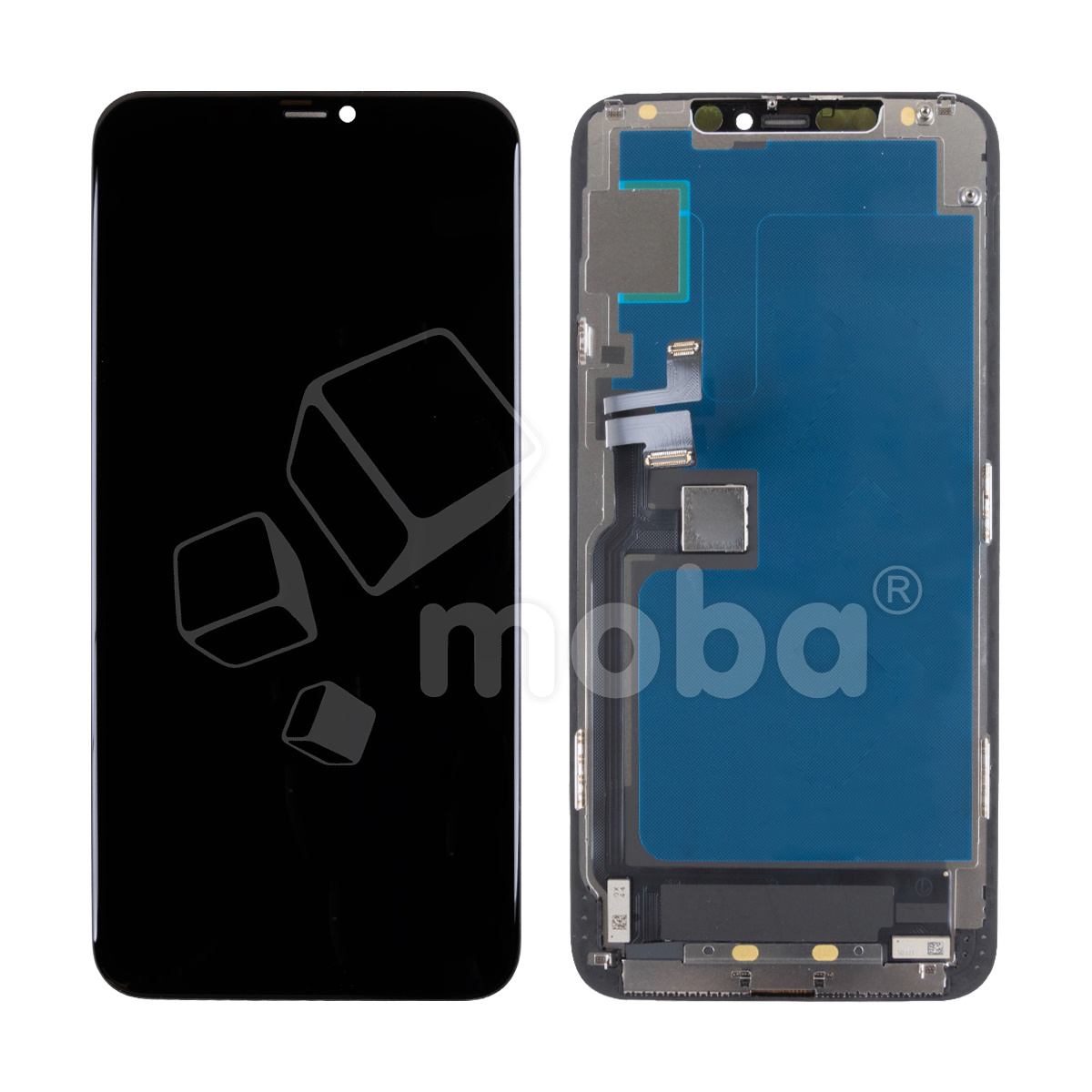 Дисплей для iPhone 11 Pro Max (A2218) в сборе с тачскрином Черный - (In-Cell, HD+) (площадка под IC)