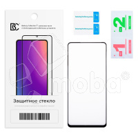 Защитное стекло "Премиум" для Tecno Spark 10 Pro Черный