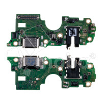 Шлейф для OPPO A54 4G/A16 (CPH2239/CPH2269) плата на системный разъем/разъем гарнитуры/микрофон