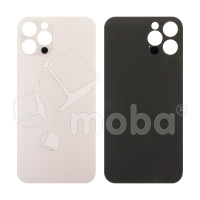 Задняя крышка для iPhone 12 Pro (A2407) Золото (стекло, широкий вырез под камеру, логотип)