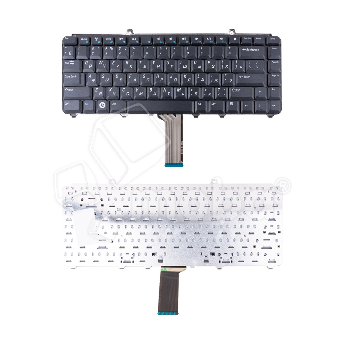 Клавиатура для ноутбука Dell Inspiron 1420/1520/1521/1525/1540/1540/Vostro 1400/1500 Черный