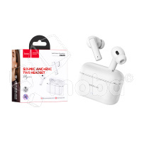 Беспроводные наушники Bluetooth Hoco EQ35 (TWS, вакуумные, активное шумоподавление) Белый