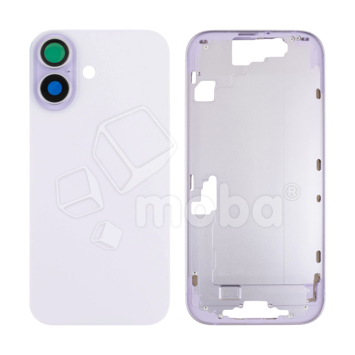Корпус для iPhone 17 (A3520) (1 Sim) Фиолетовый - Премиум