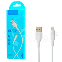 Кабель USB - Lightning Hoco X25 (2А) Белый
