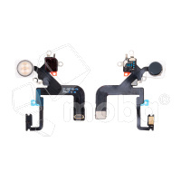 Шлейф для iPhone 12 Pro (A2407) на вспышку/микрофон