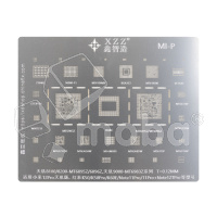 BGA трафарет XZZ Dimensity 8100/8200 для Xiaomi Redmi Note 11 Pro/11 Pro+/12T Pro