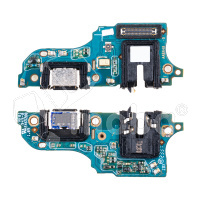 Шлейф для Realme C53 (RMX3760) плата системный разъем/разъем гарнитуры/микрофон - Премиум