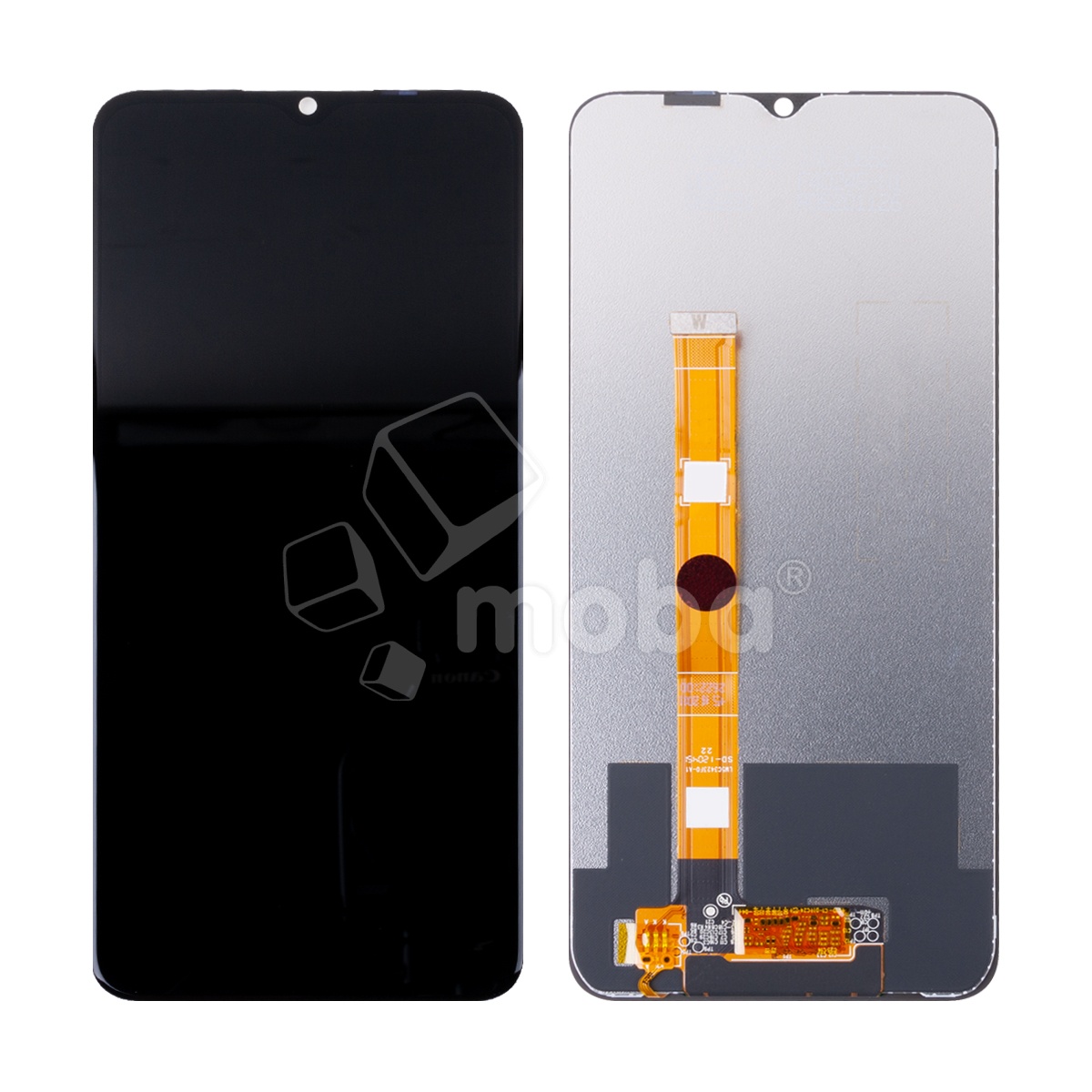 Дисплей для Realme C25/OPPO A16 (RMX3191/CPH2269) в сборе с тачскрином Черный - OR100 (HD+, 400 Кд/м², 60 Гц)