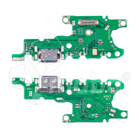 Шлейф для Huawei Honor X8a 4G/90 Lite (CRT-LX1/CRT-NX1) плата на системный разъем/микрофон