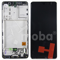 Дисплей для Samsung Galaxy A41 (A415F) модуль с рамкой Черный - OR (SP)