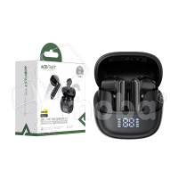 Беспроводные наушники Bluetooth Acefast W2 (TWS, вакуумные, с диплеем, активное шумоподавление) Черный