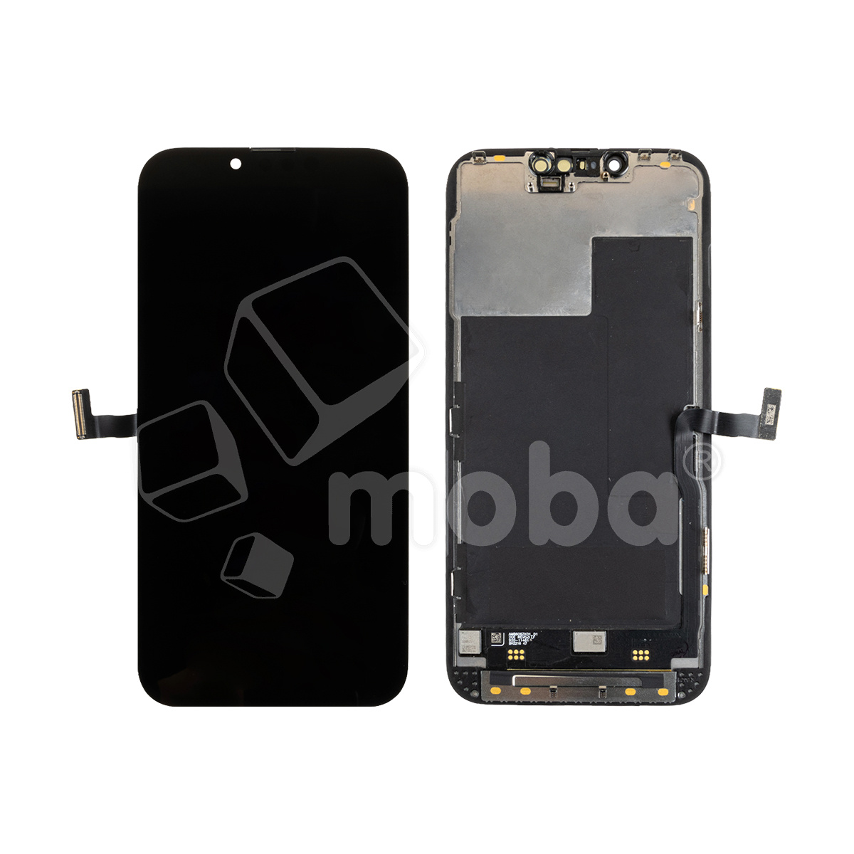 Дисплей для iPhone 13 Pro (A2640) в сборе с тачскрином Черный - OR (Снятый, заменено стекло и тачскрин)
