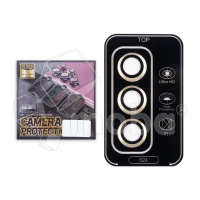 Защитное стекло линзы камеры для Galaxy Samsung S24 (S921B) (комплект 3 шт.) Желтый