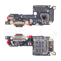 Шлейф для Xiaomi 14 (23127PN0CG) плата системный разъем/разъем SIM/микрофон
