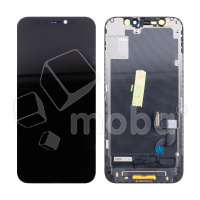 Дисплей для iPhone 12 mini (A2399) в сборе с тачскрином Черный - (Hard OLED) Стандарт