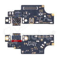 Шлейф для Xiaomi Poco M6 Pro 4G (2312FPCA6G) плата системный разъем/микрофон