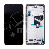 Дисплей для Xiaomi 12 Lite (2203129G) модуль с рамкой Черный - OR (SP)