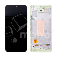 Дисплей для Samsung Galaxy A54 5G (A546E) модуль с рамкой Зеленый - (OLED) (Full Size)