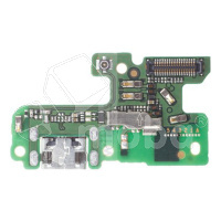 Шлейф для Huawei Honor 8 Lite (PRA-TL10) плата на системный разъем/микрофон