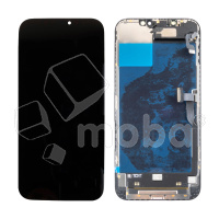 Дисплей для iPhone 12 Pro Max (A2411) в сборе с тачскрином Черный - OR (SP) (с верификацией “Новая запчасть”)