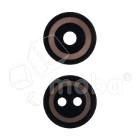 Стекло камеры для Infinix Smart 7 HD (X6516) (комплект 2 шт.) Черный