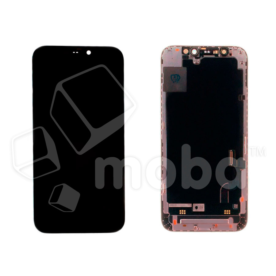 Дисплей для iPhone 12 mini в сборе с тачскрином Черный (Hard OLED) купить  по цене производителя Москва | Moba