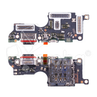 Шлейф для Realme 15T 5G (RMX5111) плата системный разъем/разъем SIM/микрофон - Премиум