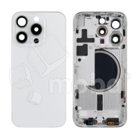 Корпус для iPhone 15 Pro (A3102) (1 Sim) Белый - Премиум