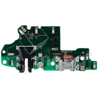 Шлейф для Huawei Honor 10 Lite (HRY-LX1) плата на системный разъем/разъем гарнитуры/микрофон