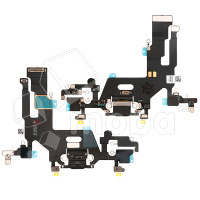 Шлейф для iPhone 11 на системный разъем/микрофон Черный купить по цене производителя Москва | Moba