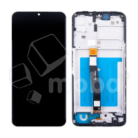 Дисплей для Samsung Galaxy A22s 5G (A226B) модуль c рамкой Черный - OR Ref. (SP)