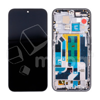 Дисплей для Nothing Phone 2a (A142) модуль с рамкой Черный - OR