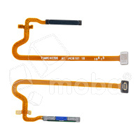 Шлейф для Realme C53 (RMX3760) сканер отпечатка пальцев Черный