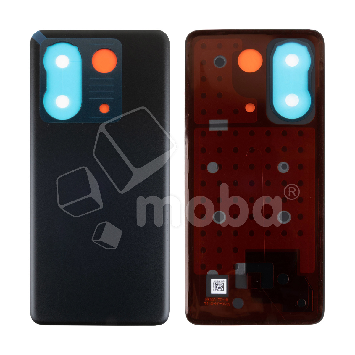 Задняя крышка для Xiaomi Poco M7 Pro 5G (2409FPCC4G) Черный - Премиум