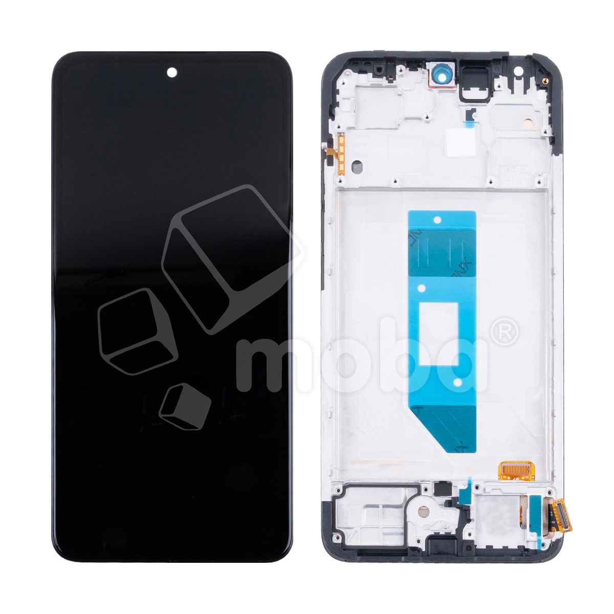 Дисплей для Xiaomi Redmi Note 14 4G (EU version) (24117RN76E) модуль с рамкой Черный - OR (SP)