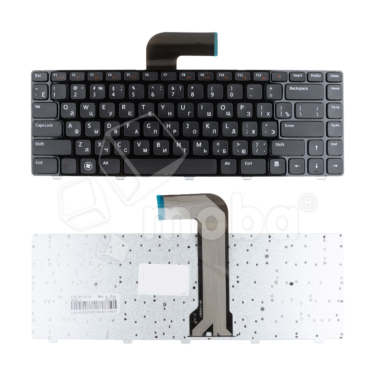 Клавиатура для ноутбука Dell Vostro 3350/M5040/N4050 Черный